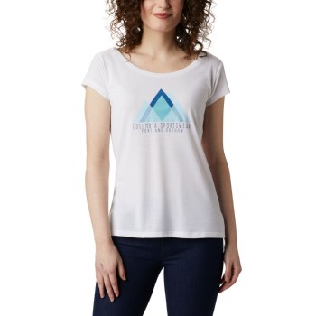 Columbia Shady Grove, Camiseta Blancos Para Mujer | 073981-MBA